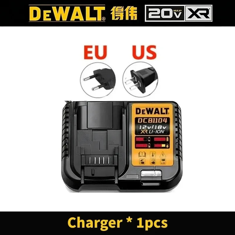 100% Original DeWalt 20V 5Ah 6Ah Battery Power Tool Replacement for DeWalt DCB206 DCB205 DCB805 DCB200 Power Tool