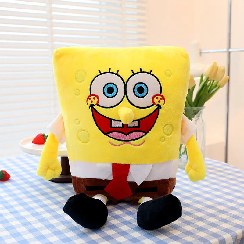 35cm Bob Esponja Patricio Estrella Gary Calamardo Tentáculos muñecos de peluche bolsa colgantes regalos de cumpleaños de Navidad para niños