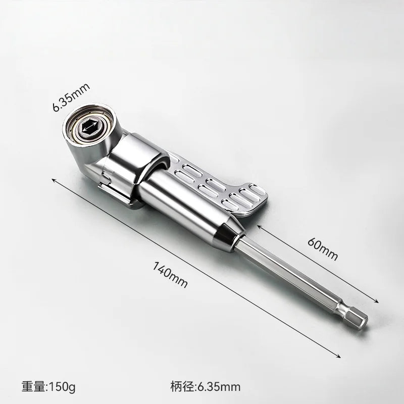 Industrial Grade 1/4" Hex Magnetic Screwdriver Bit Quick-Change Holder Extension Rod Drive Guide Hand Tool Set for Impact Drill Bits