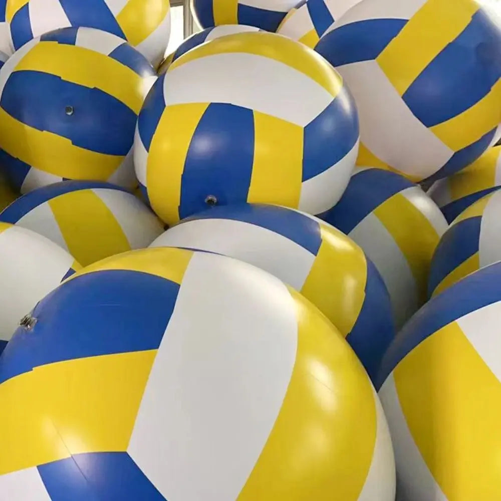 Globo inflable de voleibol de Pvc de 0,6-1,5 m, pelota interactiva de juguete para padres e hijos, pelota para guardería, accesorios interactivos