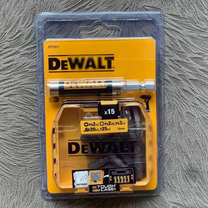 DEWALT DT71511 Screwdriver Bits16 Pcs Telescopic Magnet Holder Inserts Set Drill Bits PH2 PZ2 PZ3 T20 T25 Power Tool Attachments