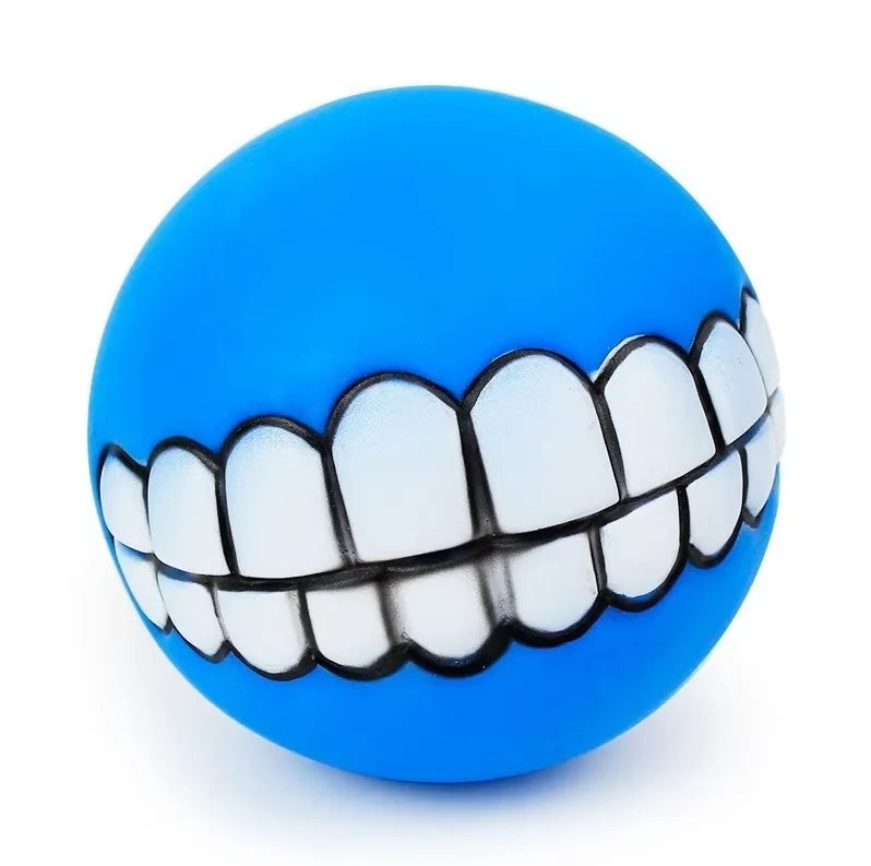 Pet Dog Puppy Ball Teeth Silicon Chew Toys Sound Novelty Playing Funny Toys Dog Accessories Dog Toys For Large Dogs Игрушки