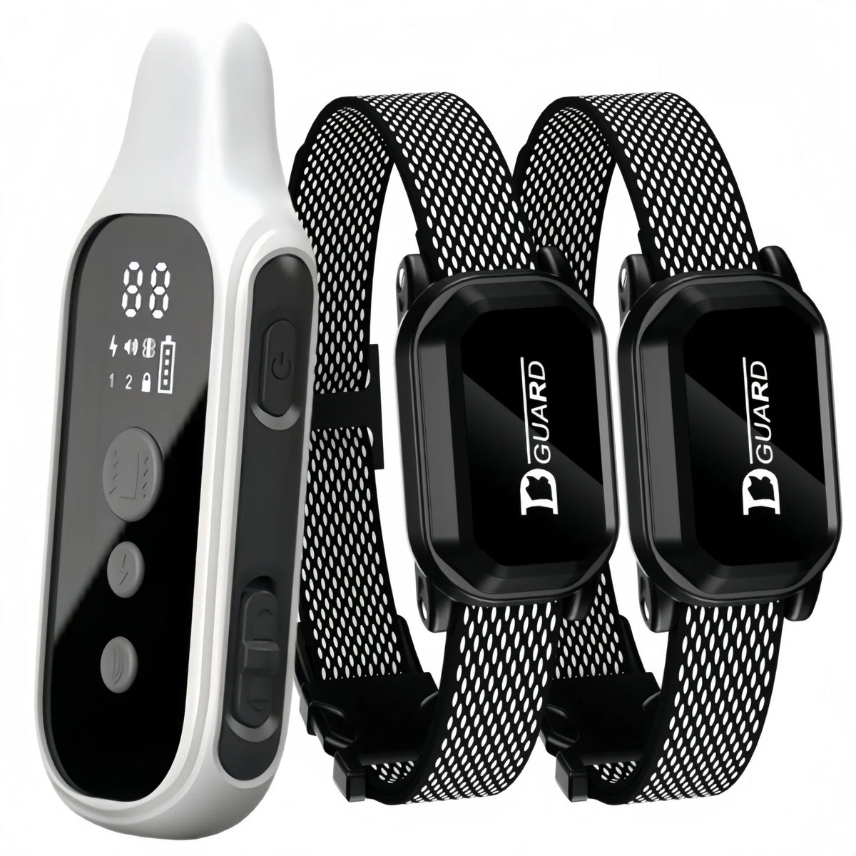 800m Digital Dog Training Collar Waterproof Rechargeable Remote Control Pet with LCD Display for All Size Shock Vibration Sound