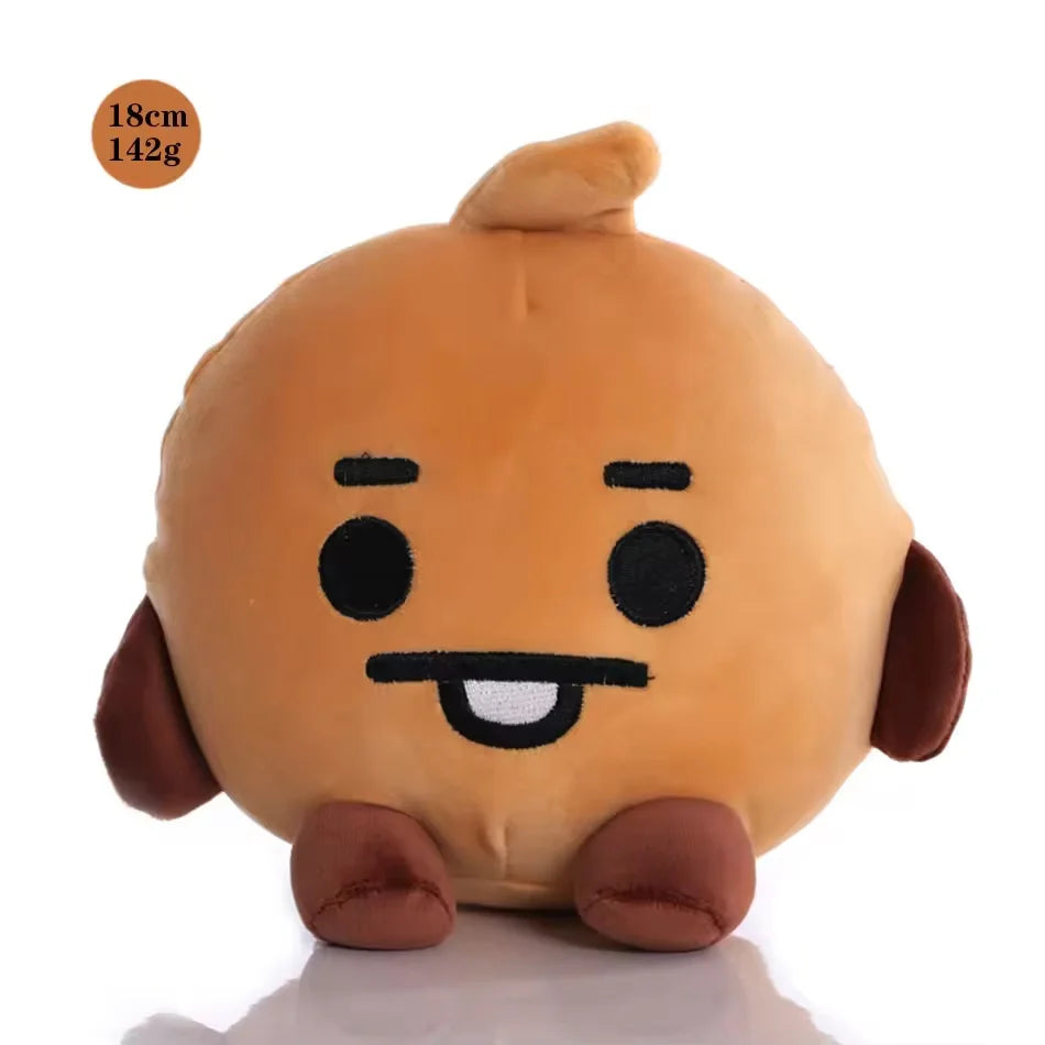 Juguetes de Peluche BTed 21, Mini Llavero Kawaii, Colgante de Anime, Adorno para Niños de 12-22 cm, Periféricos BT, Muñeco de Peluche Suave, Regalo