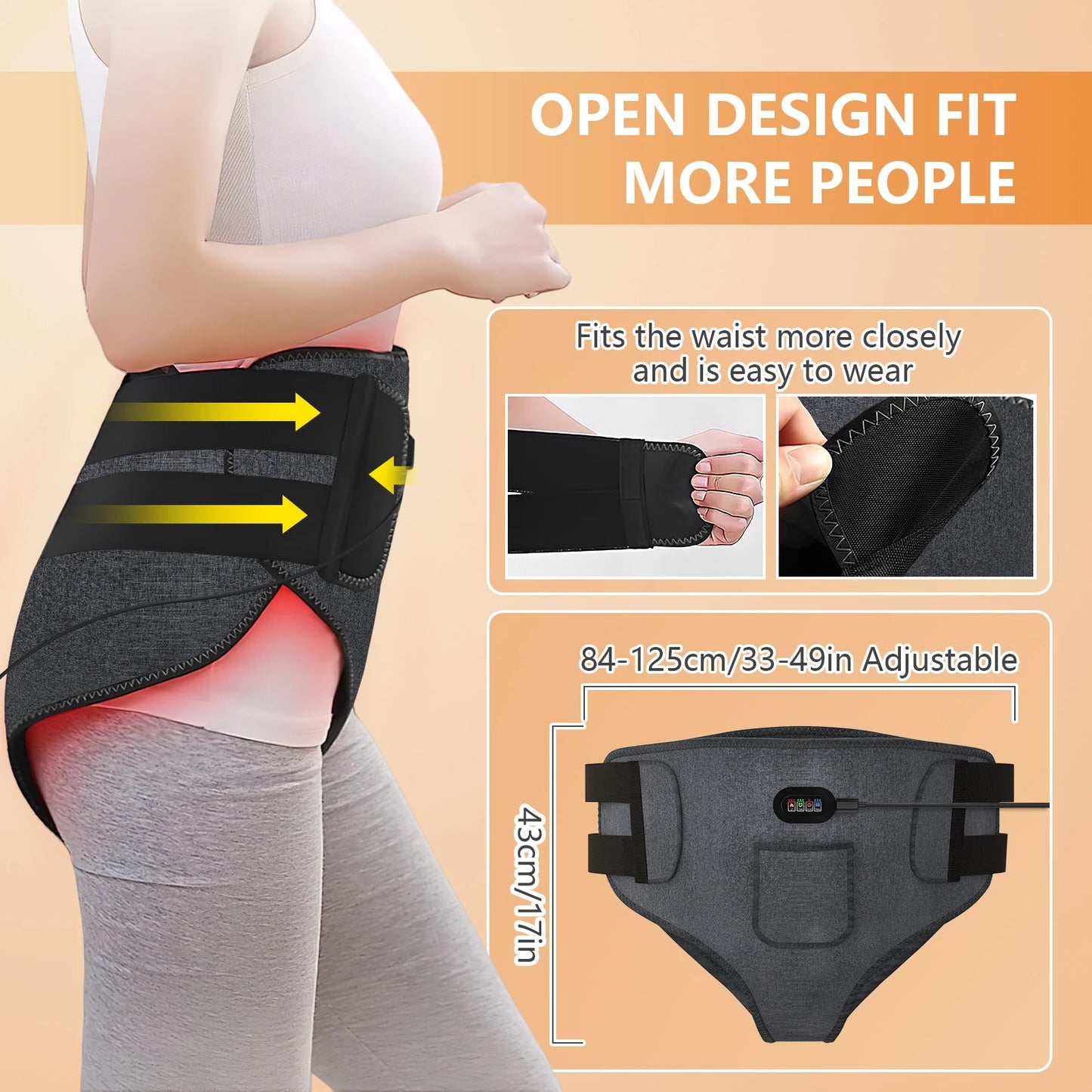 masajeador de calefacción Menstrual para mujeres