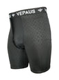 VEPAUS Men's Athletic Compression Shorts with Protective Cup Pocket, Printed Design and Performance Fit Baseball, Hockey, MMA