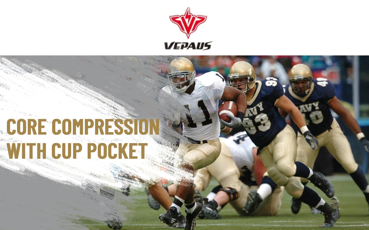 VEPAUS Men's Athletic Compression Shorts with Protective Cup Pocket, Printed Design and Performance Fit Baseball, Hockey, MMA
