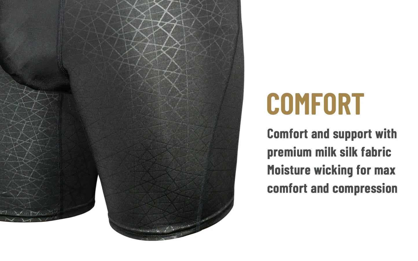 VEPAUS Men's Athletic Compression Shorts with Protective Cup Pocket, Printed Design and Performance Fit Baseball, Hockey, MMA