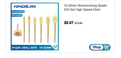 11/16pcs woodworking hole saw set drill bit carbon steel 19-127mm hole cutter set for plasterboard ceiling wood hole saw kit