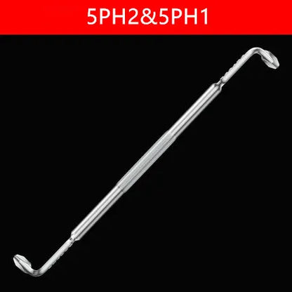 BROPPE Z-Type Screwdriver L-Shaped 90-Degree Right-Angle Elbow Bend Phillips/Slotted With Magnetic Short Screwdriver