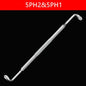 BROPPE Z-Type Screwdriver L-Shaped 90-Degree Right-Angle Elbow Bend Phillips/Slotted With Magnetic Short Screwdriver