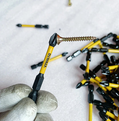 DEWALT Magnetic Impact Driver Bit Set PH2 Pivoting Bits Holder Extend 1/4" 6.35mm Hex Shank Electric Drill Accessories