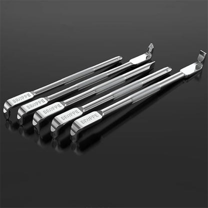 BROPPE Z-Type Screwdriver L-Shaped 90-Degree Right-Angle Elbow Bend Phillips/Slotted With Magnetic Short Screwdriver