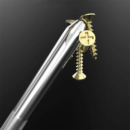 BROPPE Z-Type Screwdriver L-Shaped 90-Degree Right-Angle Elbow Bend Phillips/Slotted With Magnetic Short Screwdriver