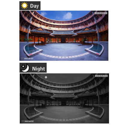 JIENUO-cámara de seguridad CCTV 4K HD AHD, sistema de vigilancia, 1080P, 5MP, impermeable, visión nocturna infrarroja, TVI, para el hogar