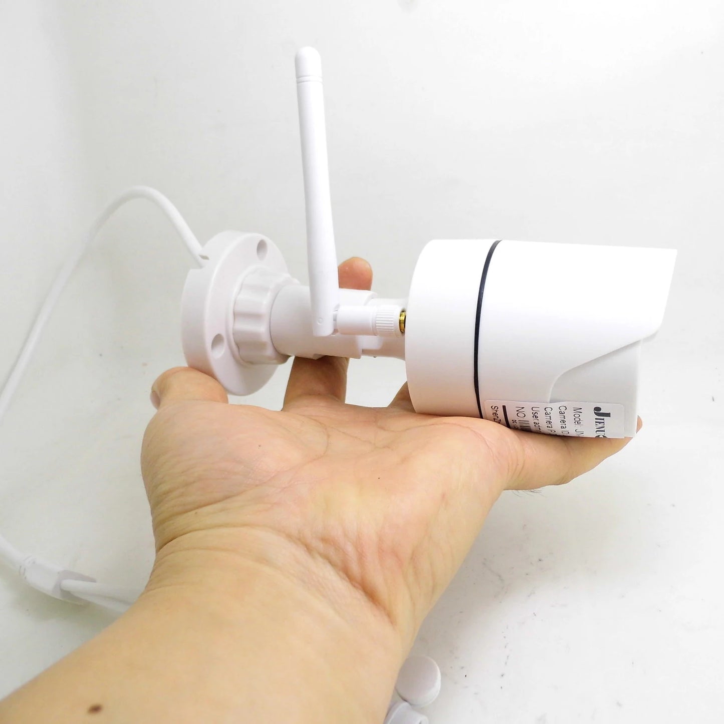 JIENUO-cámara IP inalámbrica de seguridad para exteriores, videocámara de 5MP, Audio HD, Cctv, impermeable, 1080P, visión nocturna, vigilancia Onvif, Wifi, cámara para el hogar, RTSP