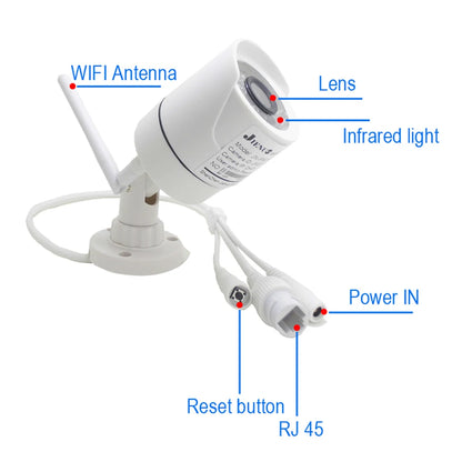 JIENUO-cámara IP inalámbrica de seguridad para exteriores, videocámara de 5MP, Audio HD, Cctv, impermeable, 1080P, visión nocturna, vigilancia Onvif, Wifi, cámara para el hogar, RTSP