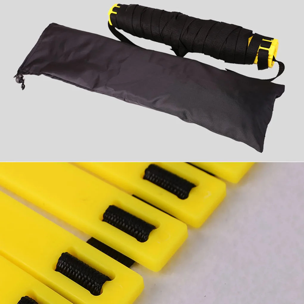 Escalera de velocidad de agilidad, correas de nailon, equipo de entrenamiento, ágil, para Fitness, Fútbol