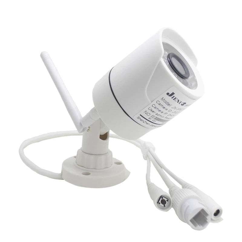 JIENUO-cámara IP inalámbrica de seguridad para exteriores, videocámara de 5MP, Audio HD, Cctv, impermeable, 1080P, visión nocturna, vigilancia Onvif, Wifi, cámara para el hogar, RTSP