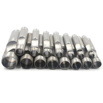 1.0mm-25mm All Size Pick Leather Tools Leather Punch Hollow Puncher Leathercraft Hole Punch Craft DIY For Clothing Belt Canvas