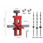 2 in 1 Cabinet Door Installation Positioner, 6/8/10mm Rebounder Punching Mounting Jig for Wardrobe Cabinet Door Panel Installation