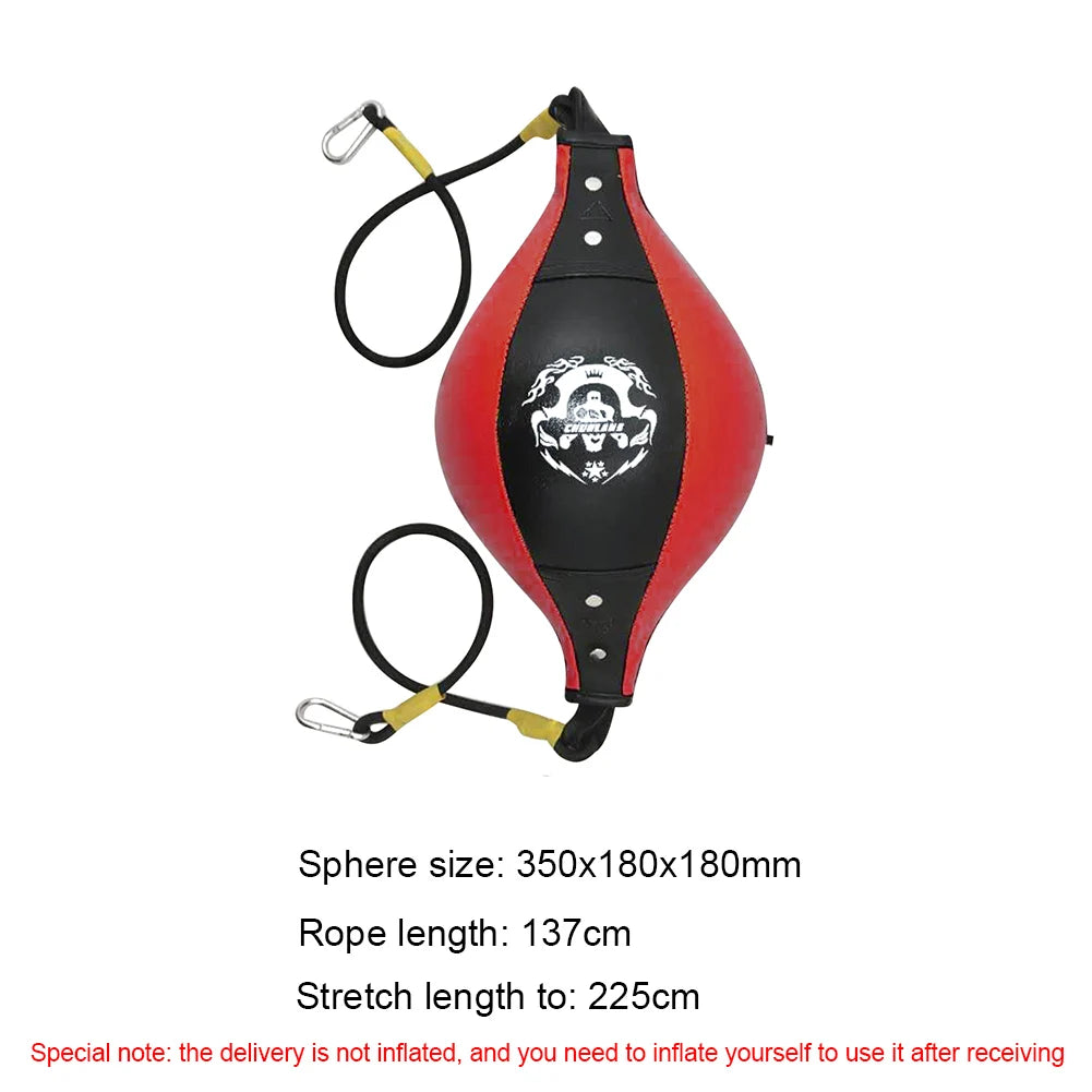 Boxing Punching Ball Training Reaction Speed Balls PU Leather Training Hanging Swivel Speedball Home Gym Fitness Sport Equipment
