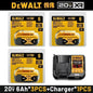 100% Original DEWALT 18V 20V 6.0Ah 5Ah, DCB206, DCB205 With Fast Charging, 20V Lithium Battery, 20V Dewalt Power Tool Battery