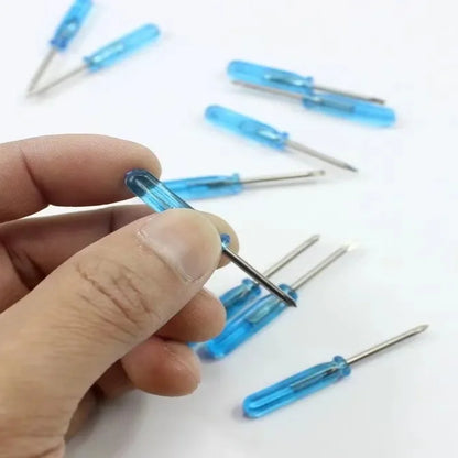 12/240pcs Phillips Slotted Cross Head Mini Screwdriver For Mobile Phone Laptop Xbox 360 Wireless Controller Repair Open Tool