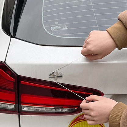 Car Emblem Remover Tool Vehicle Emblem Logo Spoiler Stripping Peeling Tool Remover Accessories Universal Tool Remover Auto Tools