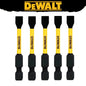 DEWALT Original PH2/PH3/SL8 Bits DWASLVMF2 DWA2PH2SL Hexagonal Sleeve Magnetic Ring Medium Small Box Set Tool Attachments