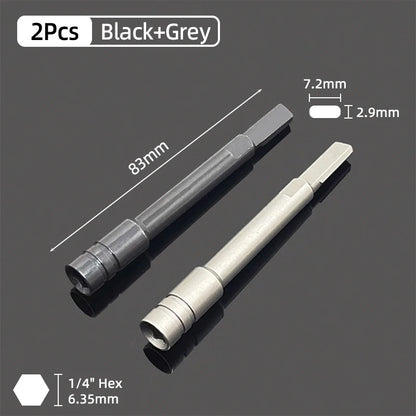 Drill Bit Extension Rod Magnetic Screwdriver Bit Holder 1/4 Hex Driver Socket Adapter Power Tools For Leatherman Surge Wave Plus