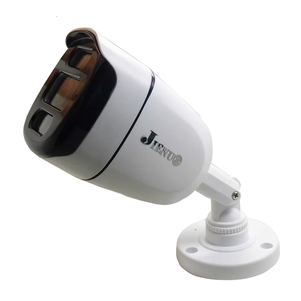 JIENUO-cámara de seguridad CCTV 4K HD AHD, sistema de vigilancia, 1080P, 5MP, impermeable, visión nocturna infrarroja, TVI, para el hogar