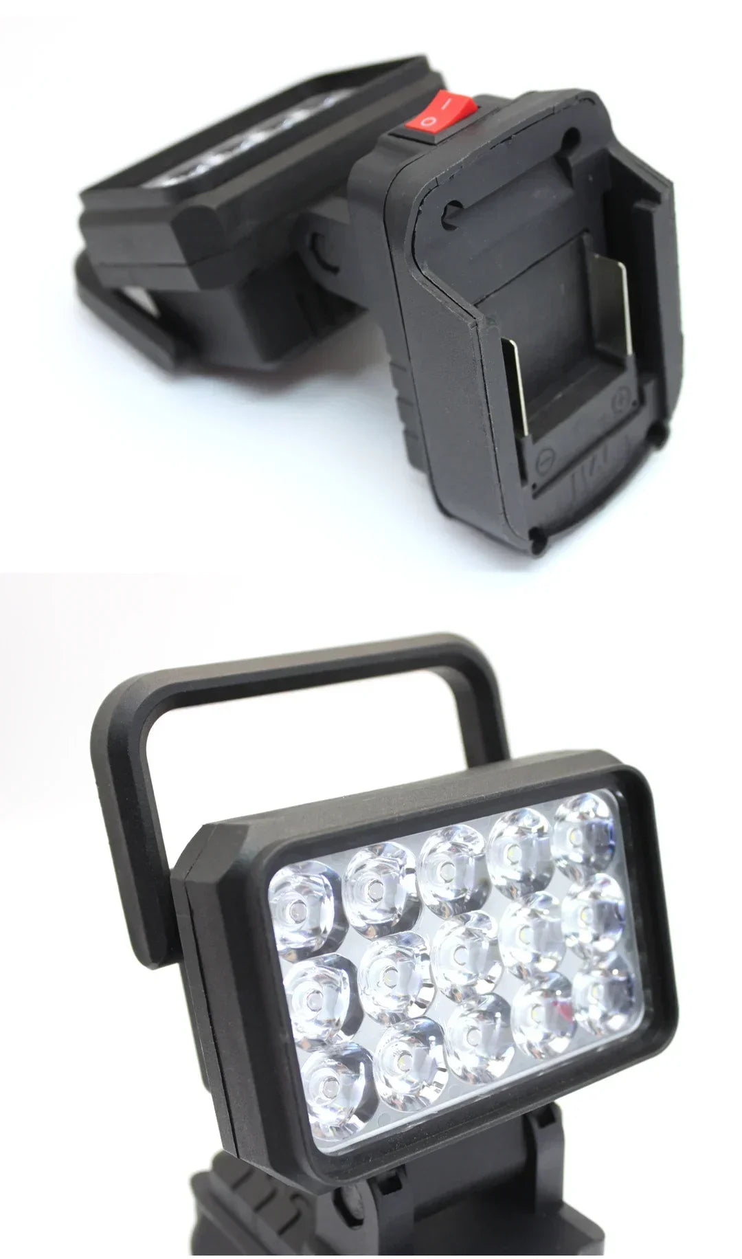 Luz de trabajo LED de 3 pulgadas para batería Makita de 18V/21V BL1830, foco para exteriores, lámpara de emergencia, accesorios para herramientas eléctricas