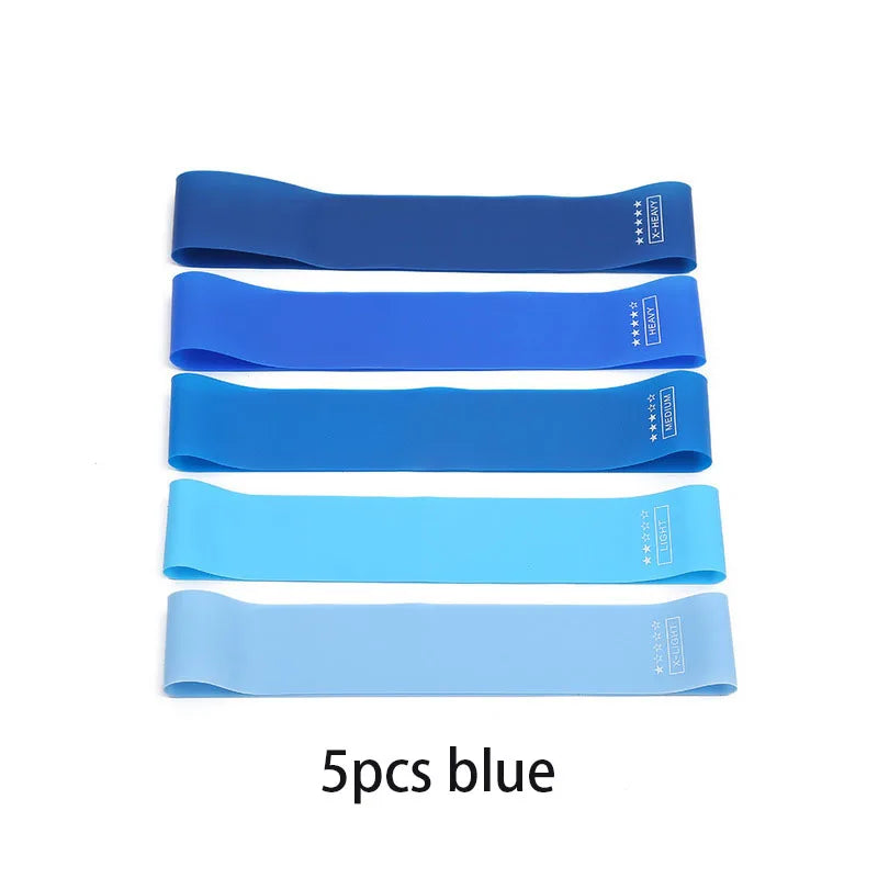 Bandas de resistencia de TPE, conjunto de Fitness, bandas de bucle de goma, entrenamiento de fuerza, expansor de entrenamiento, equipo de gimnasio de Yoga, bucle de goma elástico