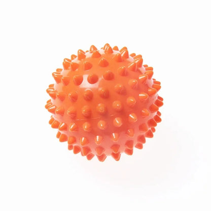 Bola de PVC para fisioterapia y Fitness, Bola de masaje con púas duras para aliviar la fascitis Plantar, equipo portátil, deportes de culturismo, 7cm