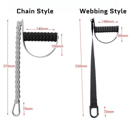 Wrist Strengthener Adjustable Resistance Grip Forearm Trainer Gym Equipment for Barbell Attachment Arm Muscle Training Fitness