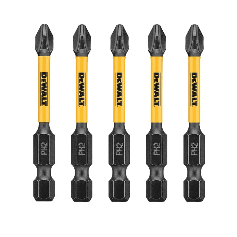 DEWALT Magnetic Impact Driver Bit Set PH2 Pivoting Bits Holder Extend 1/4" 6.35mm Hex Shank Electric Drill Accessories
