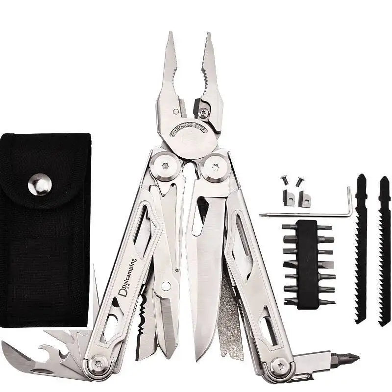 Daicamping DL30 Multitools Hand DIY Multi-tools Multi-tool Clamp Folding Knives Scissor Cutters EDC Survival Gear Manual Pliers