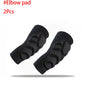Rodilleras profesionales para hombres y mujeres, rodillera con esponja gruesa que absorbe los golpes, soporte para rodilla y codos, 2 uds.