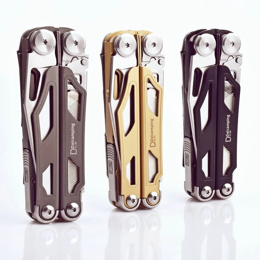 Daicamping DL30 Multitools Hand DIY Multi-tools Multi-tool Clamp Folding Knives Scissor Cutters EDC Survival Gear Manual Pliers