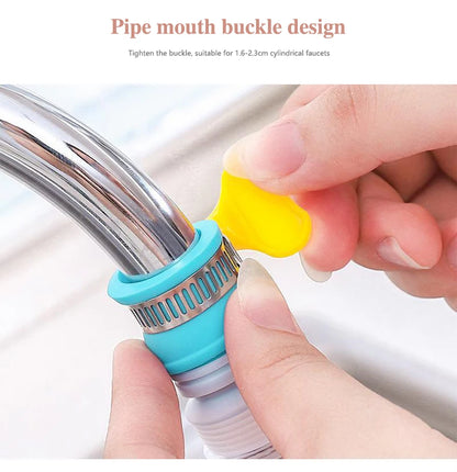 Universal 360° Rotating Faucet Aerator Swivel Water Saving Nozzle Kitchen Sink Faucet Attachment Accessories