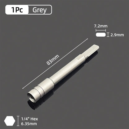 Drill Bit Extension Rod Magnetic Screwdriver Bit Holder 1/4 Hex Driver Socket Adapter Power Tools For Leatherman Surge Wave Plus