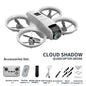 Mini Dron H135 4K Profesional con Cámara Dual, Modo Sin Cabeza, Evitación de Obstáculos, WiFi FPV, Dron 360 °   Helicóptero de Juguete RC Quadcopter