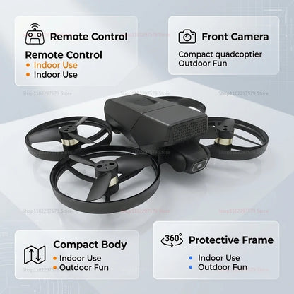 Dron M8 GPS FPV con Cámara 8K, Quadcopter Plegable con Motor sin Escobillas, Evitación de Obstáculos de 360 Grados, WiFi FPV, Retorno Automático RC para Adultos