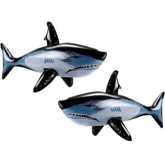 Inflatable Shark Outdoor Water Game Set