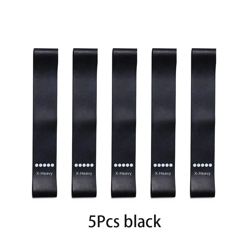TPE Resistance Bands Fitness Set Rubber Loop Bands Strength Training Workout Expander Yoga Gym Equipment Elastic Rubber Loop