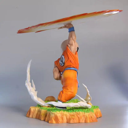 Figura de Anime Dragon Ball, Kienzan Krillin, Figura de PVC, Figuras de Acción, Colección de Estatuas, Modelo de Juguete, Regalo