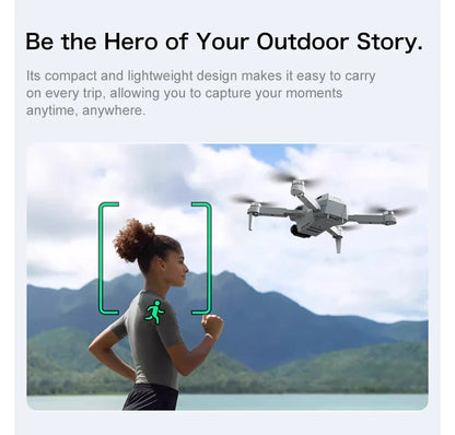 Mini Helicóptero RC Aeri 100 Drone 8K Profesional FPV con Cámara de Seguridad, Retorno Automático, UHD WiFi, Control Remoto, Juguete Volador para Niños