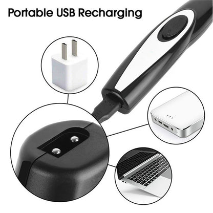 Electric Pet Clipper Grooming Kit for Dogs, Rechargeable Trimmer for Cat Hair Removal, Professional Grooming Set