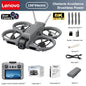 Dron Lenovo Z906 con Cámara Aérea 8K HD, Inteligente, con Sistema Anticolisión, Control Remoto con Pantalla Grande, Plegable, Motor sin Escobillas, GPS
